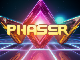 Phaser logo created using Midjourney